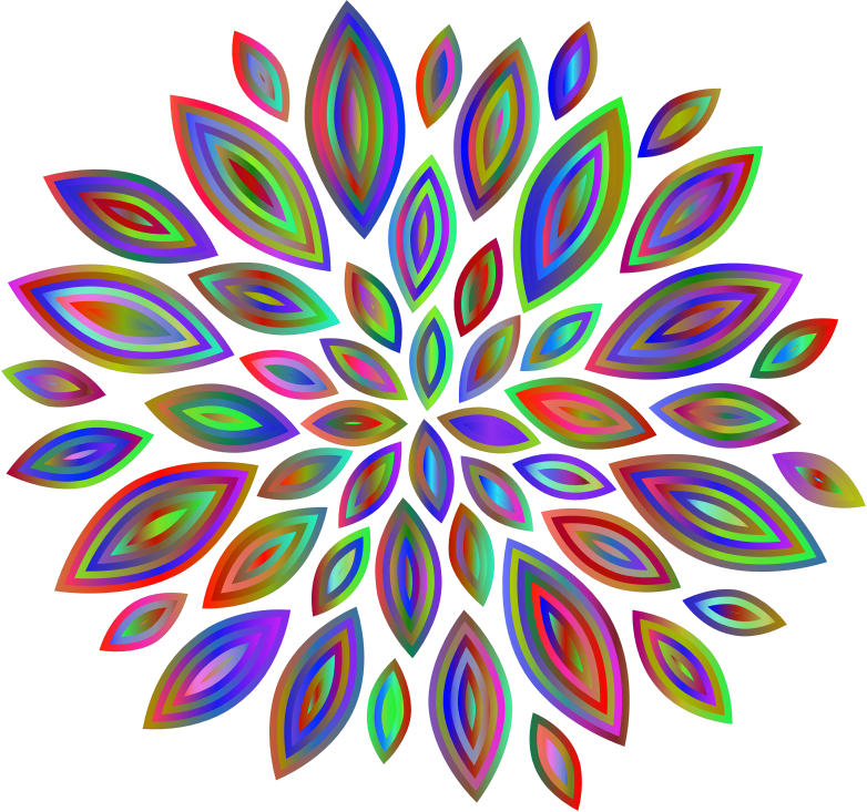 Chromatic Flower Petals 7