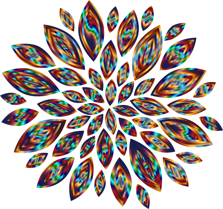 Chromatic Flower Petals 9