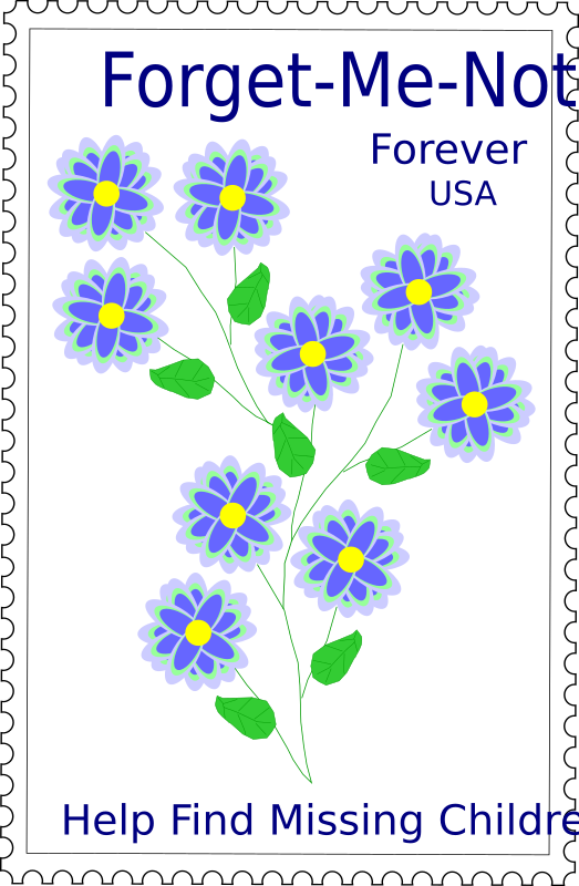 Forget-Me-Not Stamp