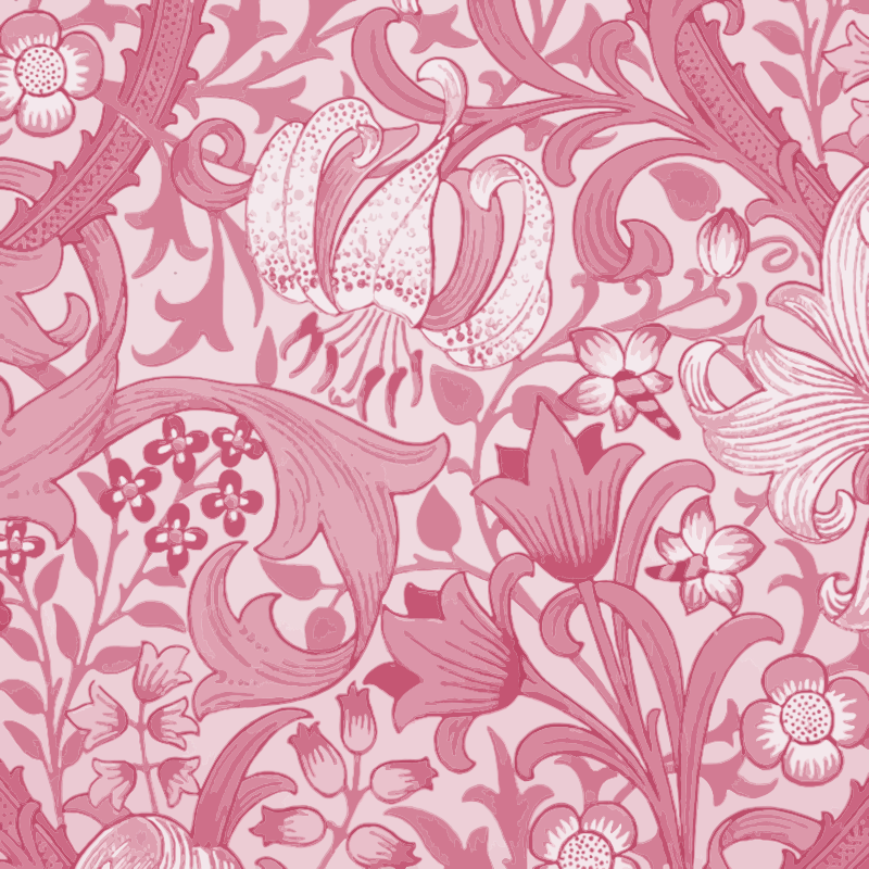 Vintage Style Floral Pattern - Openclipart