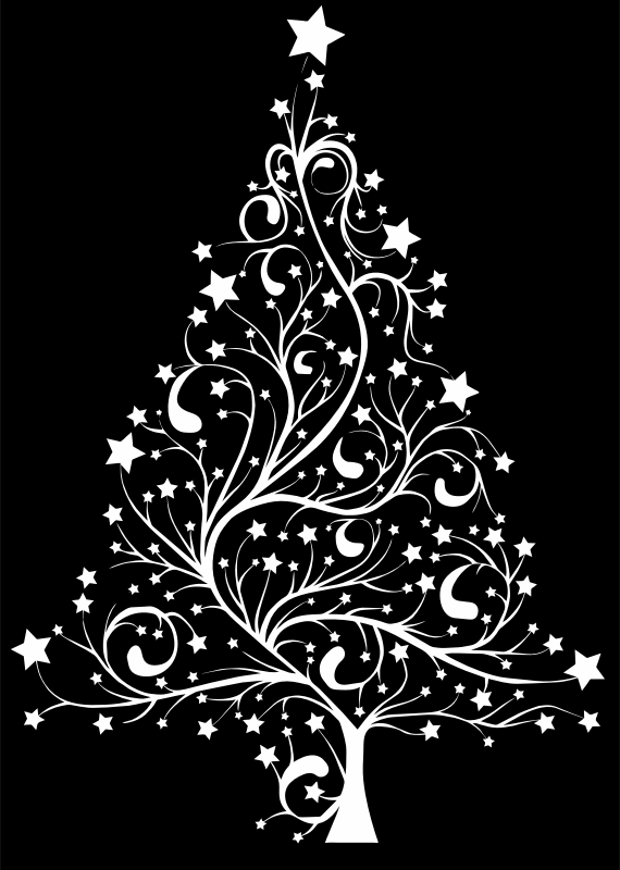 Starry Christmas Tree