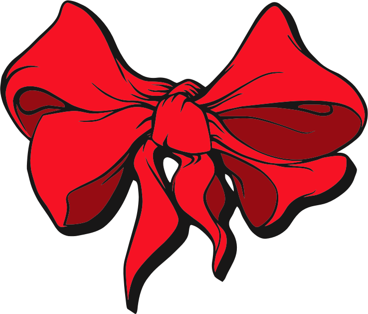 Dark Red Ribbon Clip Art at  - vector clip art online