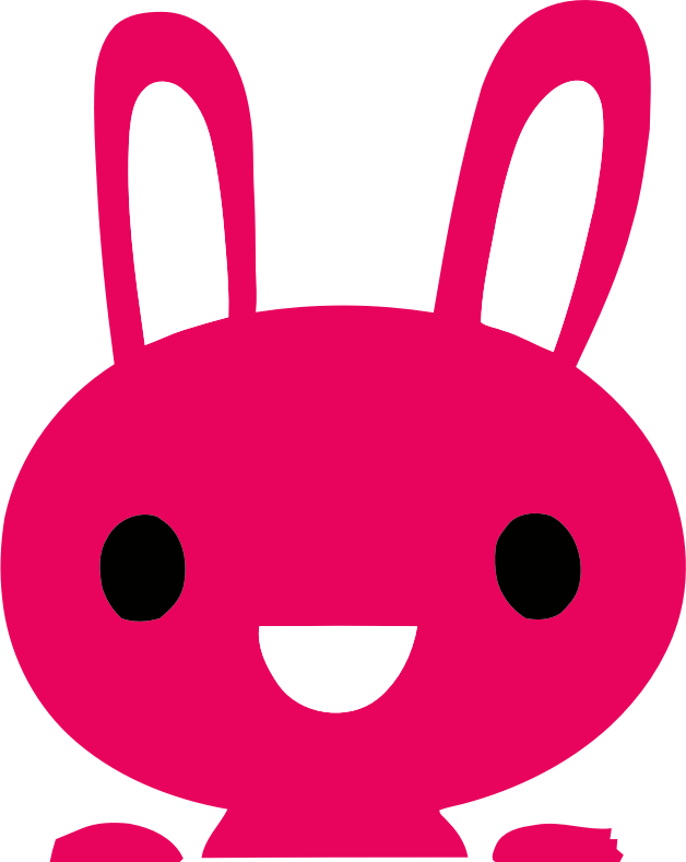Pink Bunny Icon