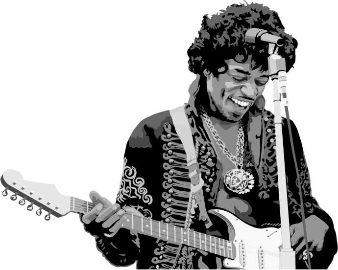 Jimi Hendrix Portrait