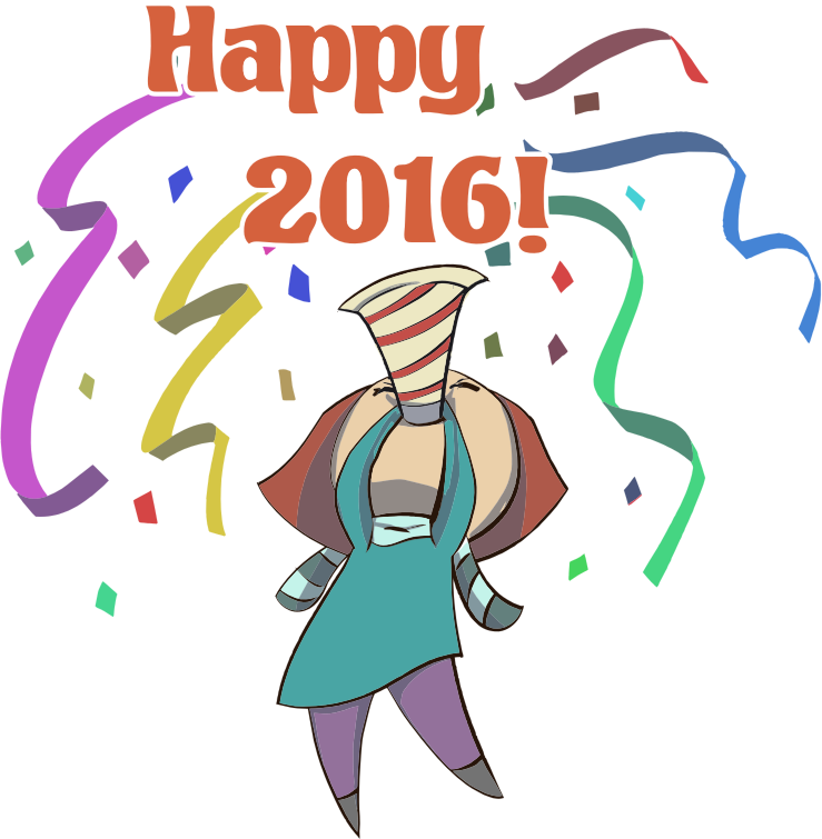 Happy 2016 Woman