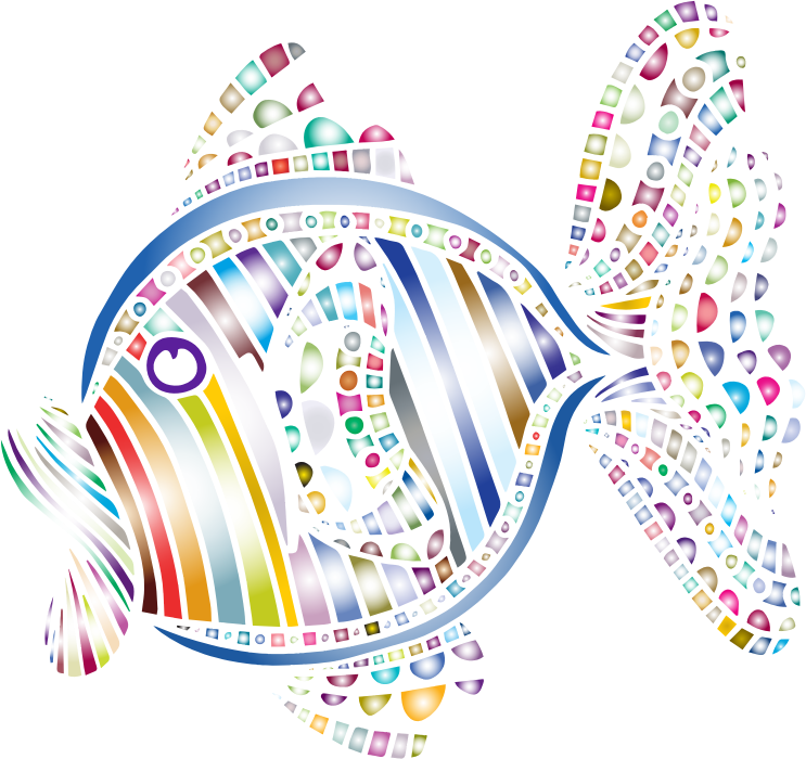 Abstract Colorful Fish 5