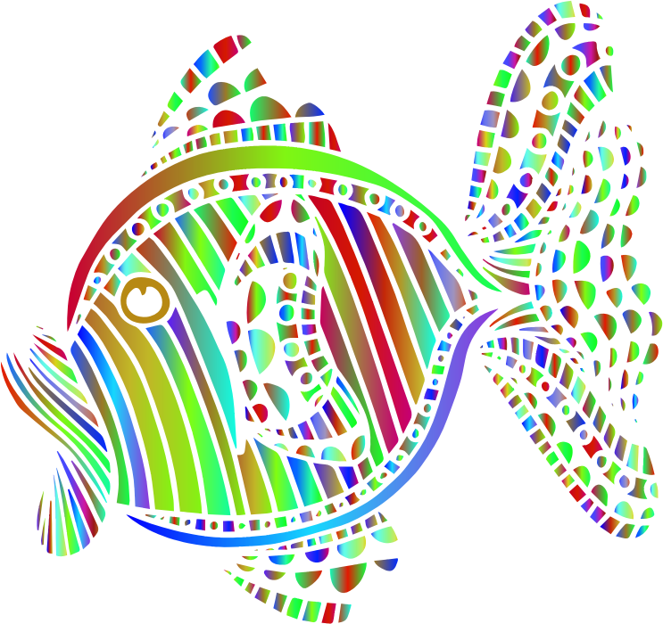 Abstract Colorful Fish 7