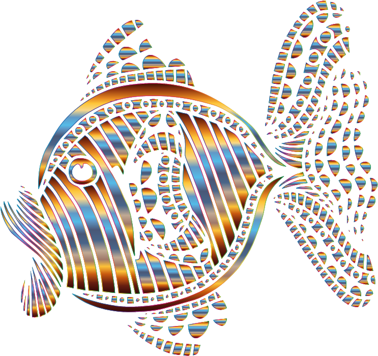 Abstract Colorful Fish 10