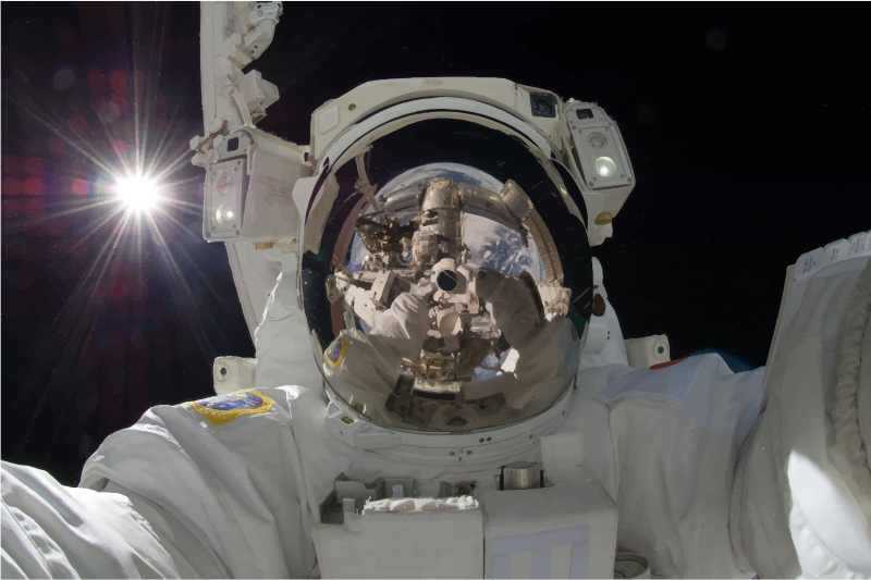 Astronaut Selfie