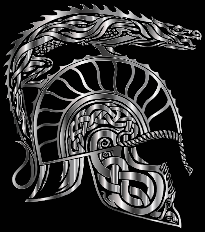 Children Of Hurin Dragon Helm Steel