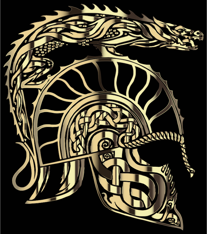 Children Of Hurin Dragon Helm Brass