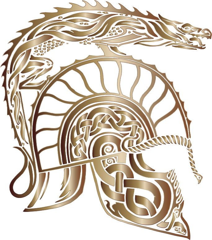 Children Of Hurin Dragon Helm Bronze No Background