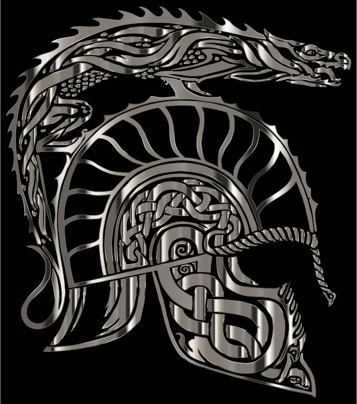 Children Of Hurin Dragon Helm Chrome