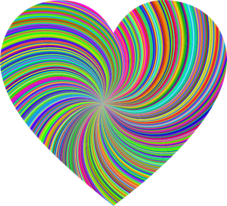 Sixties Heart - Openclipart