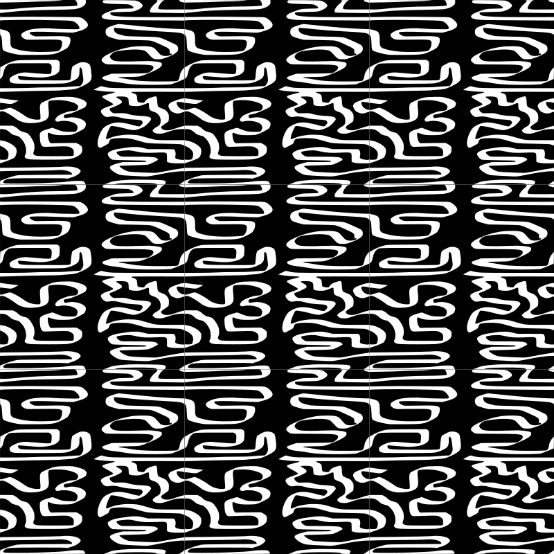 Maze-seamless pattern