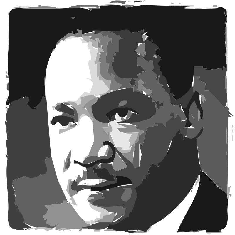 martin luther king jr day clip art