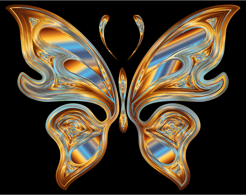 Prismatic Butterfly 13 Variation 3