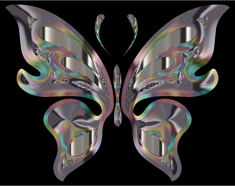 Prismatic Butterfly 15 Variation 2