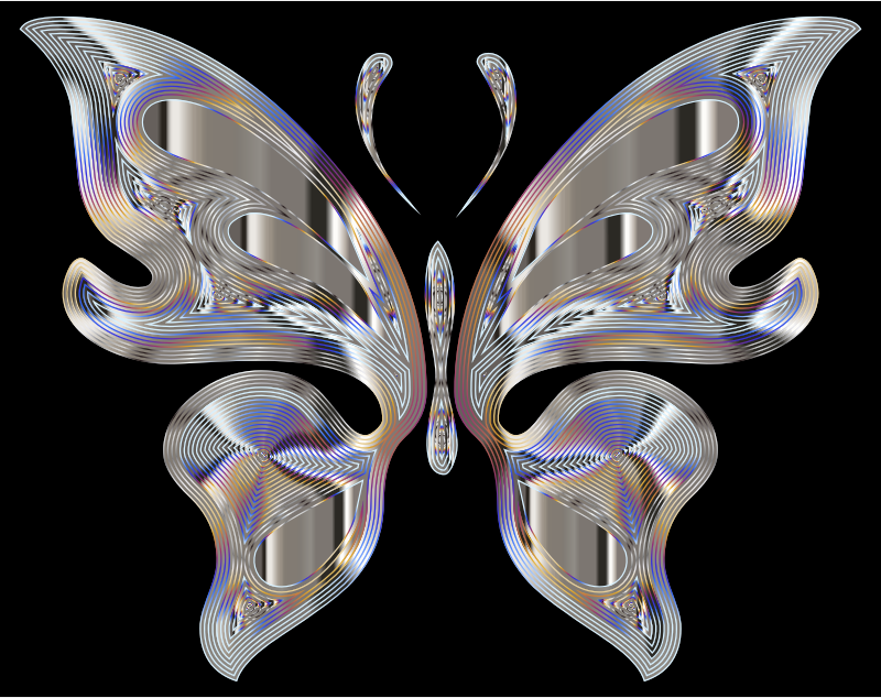 Prismatic Butterfly 15 Variation 4