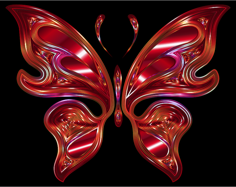 Prismatic Butterfly 16 Variation 2