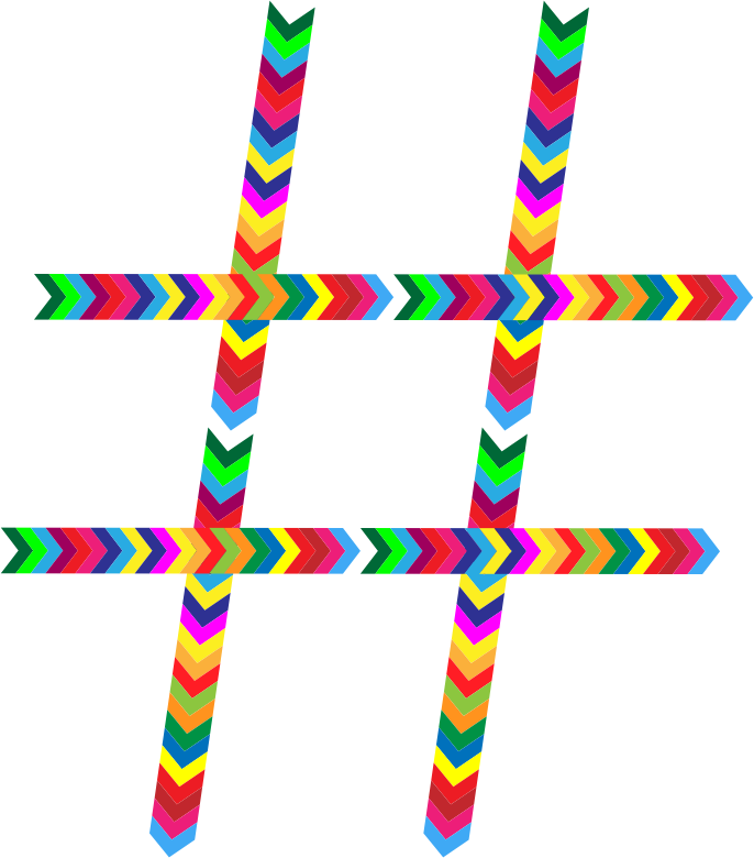 Prismatic Hashtag