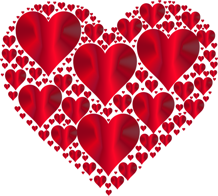 Red Hearts - Openclipart