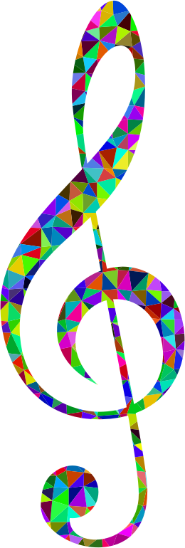 Prismatic Low Poly Clef