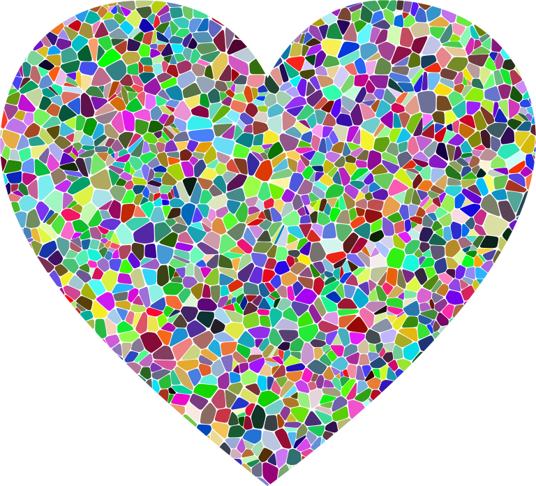 Prismatic Tiled Heart