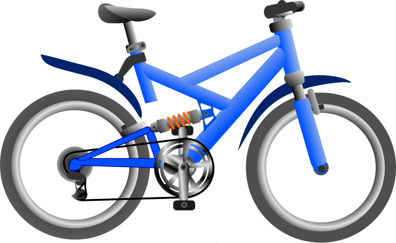 Blue bike