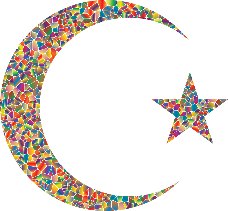 Polyprismatic Tiled Crescent And Star