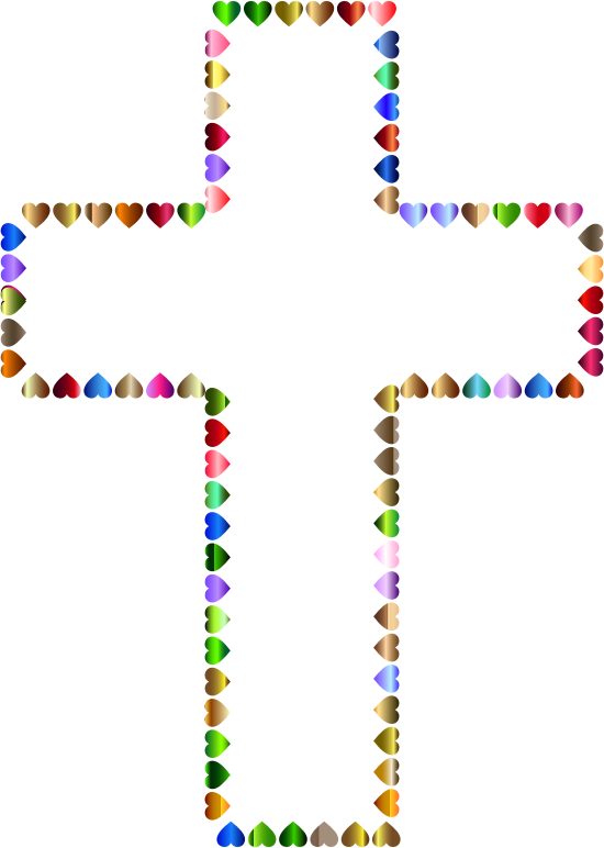 Prismatic Hearts Cross. 3