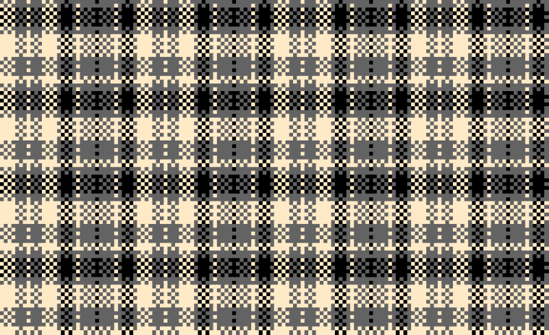 Woven Plaid Gray