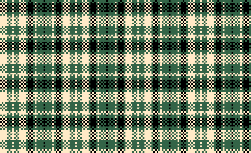 Woven Plaid Green