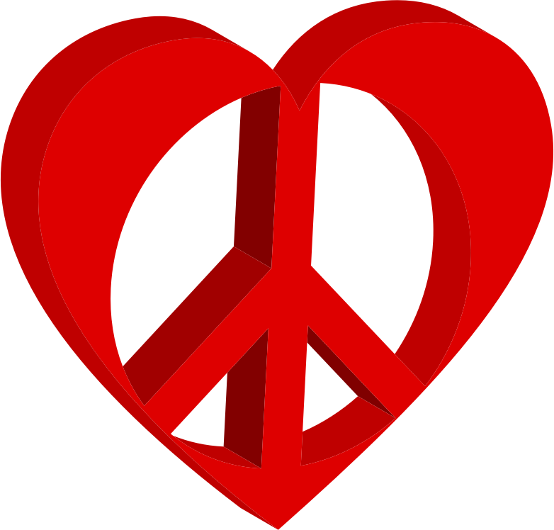 3D Peace Heart Mark II