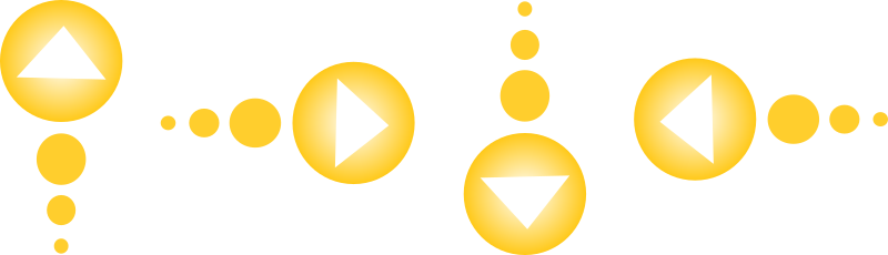 Yellow arrow set