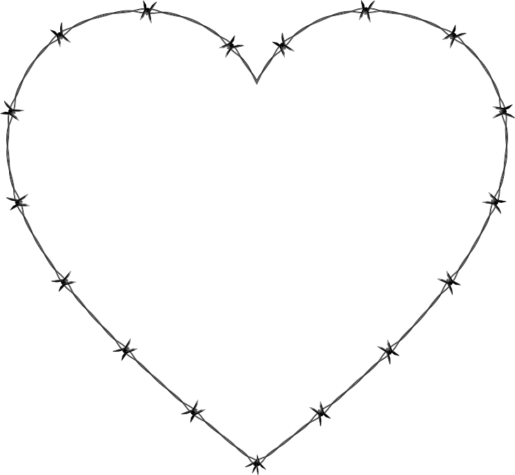 Barbed Wire Heart