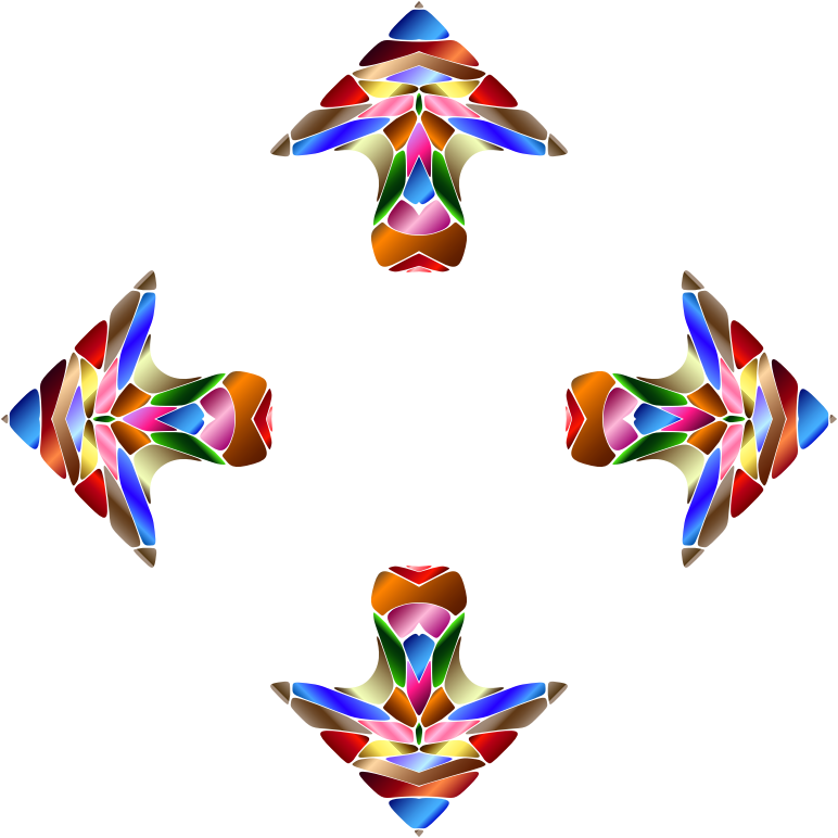 Chromatic Geometric Arrows 2