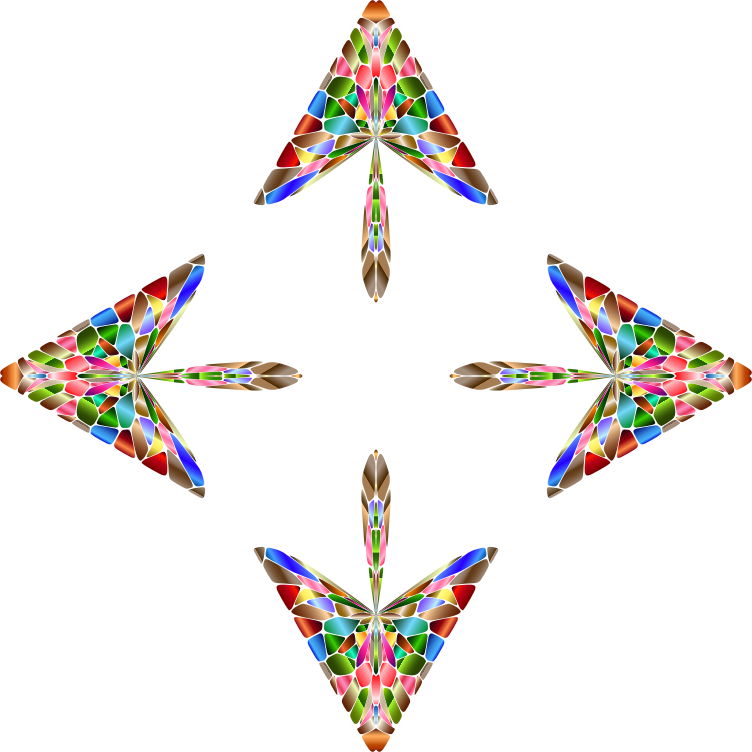 Chromatic Geometric Arrows 3