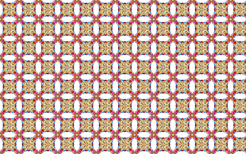 Seamless Chromatic Geometric Pattern 2