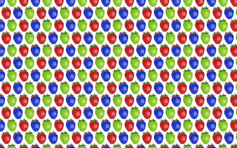 Seamless Shiny Strawberry Pattern 3