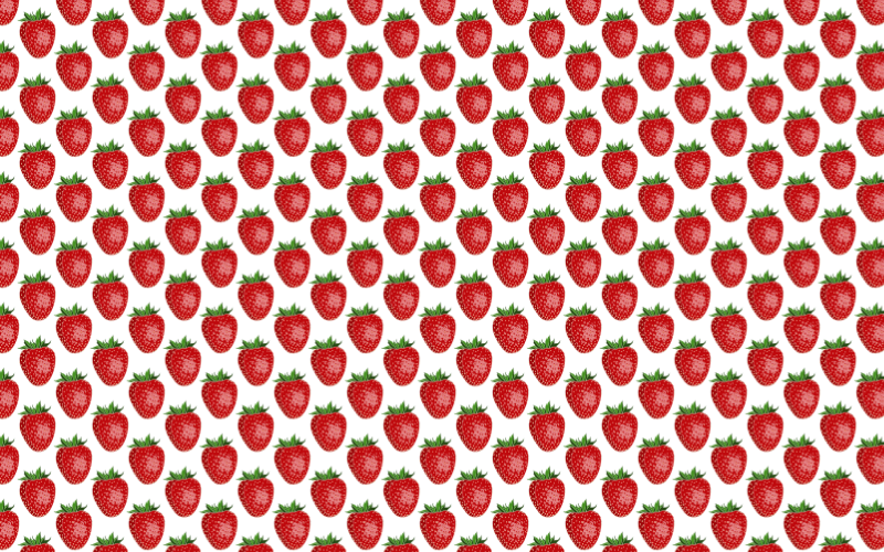 Seamless Shiny Strawberry Pattern 5