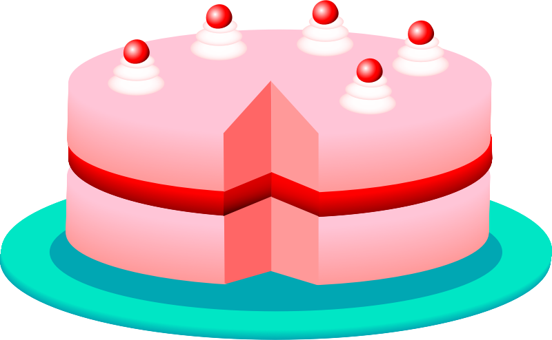 Pink cake