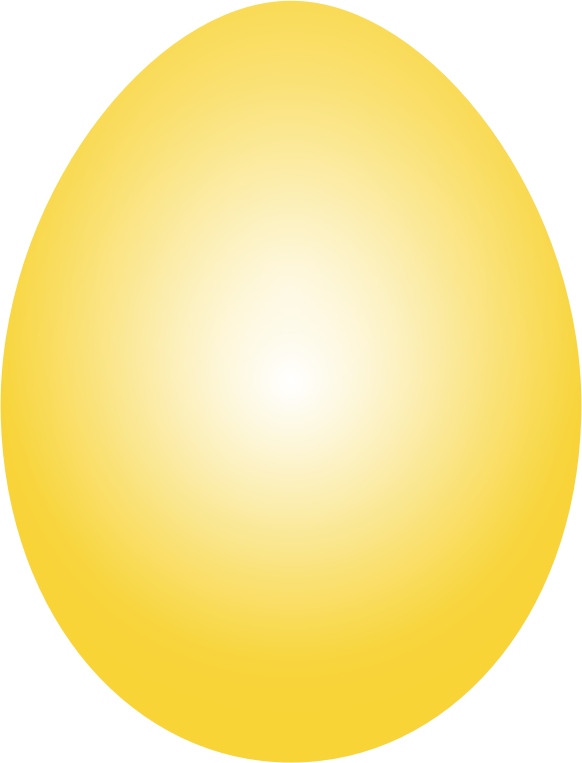 Yellow Easter Egg