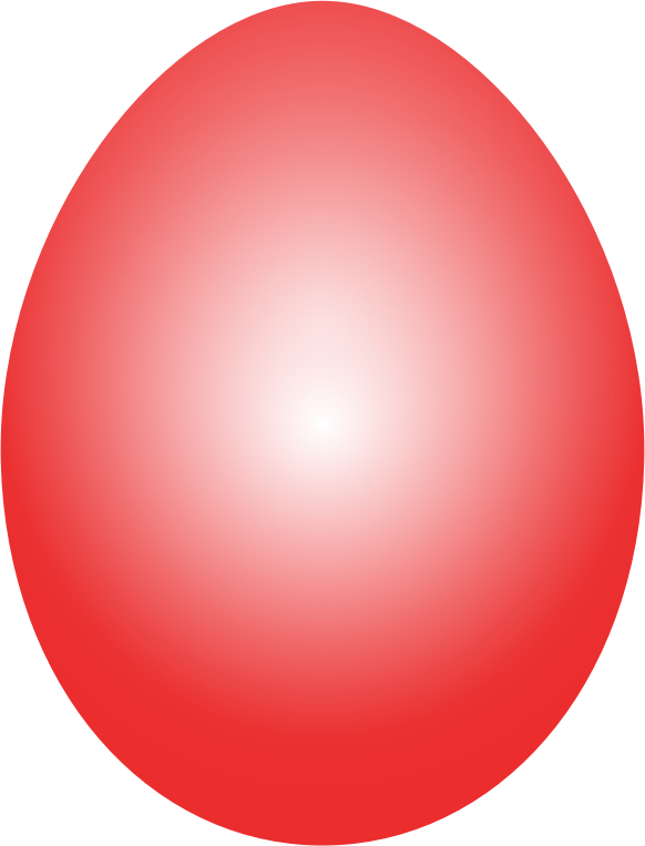 Red Easter Egg