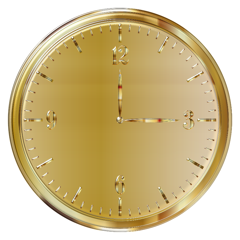 Gold Clock Enhanced