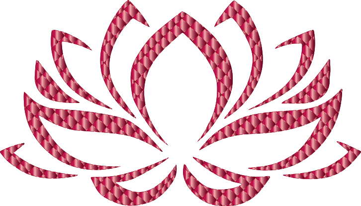 Ruby Lotus Flower No Background