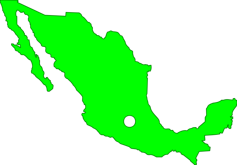 Mexico Map Openclipart   240773