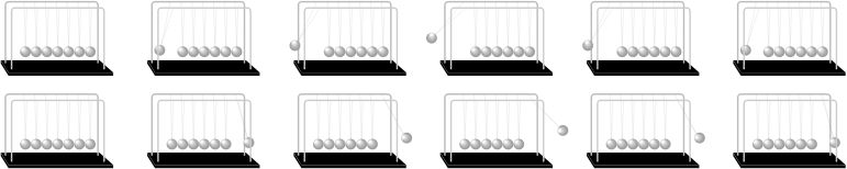 Newton's Cradle Sprite Sheet