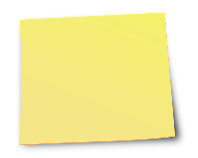 Sticky note