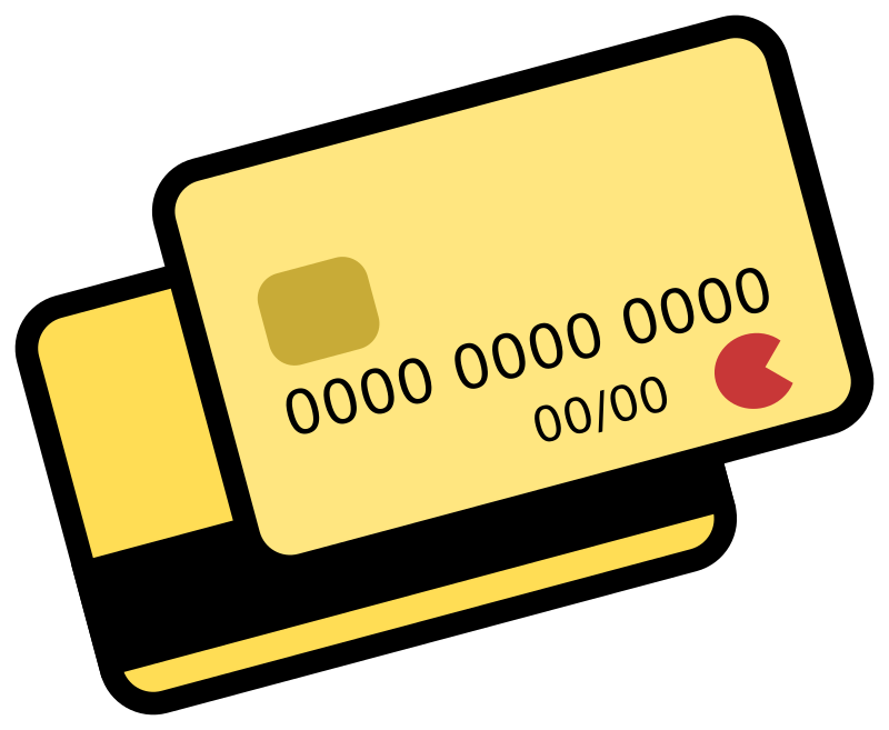 yellow credit card